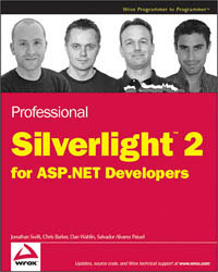 Professional Silverlight 2 for ASP.NET Developers Free Ebook Professional Silverlight 2 for ASP.NET Developers Free Ebook