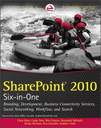 SharePoint 2010 Six-in-One Free Ebook SharePoint 2010 Six-in-One Free Ebook