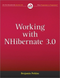Working with NHibernate 3.0 Free Ebook Working with NHibernate 3.0 Free Ebook