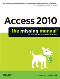 Access 2010: The Missing Manual Free Ebook Access 2010: The Missing Manual Free Ebook