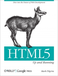 HTML5: Up and Running Free Ebook HTML5: Up and Running Free Ebook
