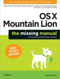 OS X Mountain Lion: The Missing Manual Free Ebook OS X Mountain Lion: The Missing Manual Free Ebook