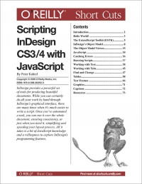 Scripting InDesign CS3/4 with JavaScript Free Ebook Scripting InDesign CS3/4 with JavaScript Free Ebook