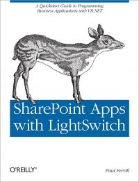 SharePoint Apps with LightSwitch Free Ebook SharePoint Apps with LightSwitch Free Ebook