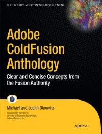 Adobe ColdFusion Anthology Free Ebook Adobe ColdFusion Anthology Free Ebook