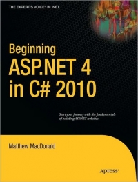 Beginning ASP.NET 4 in C# 2010 Free Ebook Beginning ASP.NET 4 in C# 2010 Free Ebook