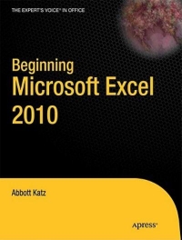 Beginning Microsoft Excel 2010 Free Ebook