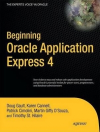 Beginning Oracle Application Express 4 Free Ebook Beginning Oracle Application Express 4 Free Ebook