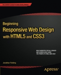 Beginning Responsive Web Design with HTML5 and CSS3