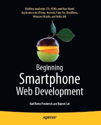 Beginning Smartphone Web Development Free Ebook Beginning Smartphone Web Development Free Ebook