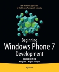 Beginning Windows Phone 7 Development, 2nd Edition