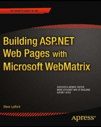Building ASP.NET Web Pages with Microsoft WebMatrix Free Ebook Building ASP.NET Web Pages with Microsoft WebMatrix Free Ebook