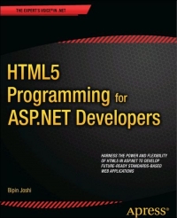 HTML5 Programming for ASP.NET Developers Free Ebook HTML5 Programming for ASP.NET Developers Free Ebook