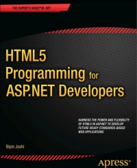 HTML5 Programming for ASP.NET Developers