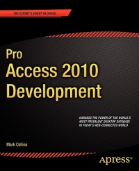 Pro Access 2010 Development Free Ebook Pro Access 2010 Development Free Ebook