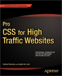 Pro CSS for High Traffic Websites Free Ebook Pro CSS for High Traffic Websites Free Ebook