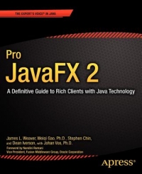 Pro JavaFX 2