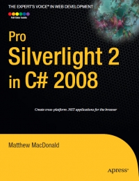 Pro Silverlight 2 in C# 2008 Free Ebook Pro Silverlight 2 in C# 2008 Free Ebook