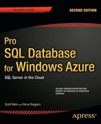 Pro SQL Database for Windows Azure, 2nd Edition Free Ebook Pro SQL Database for Windows Azure, 2nd Edition Free Ebook
