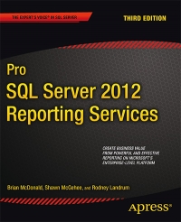 Pro SQL Server 2012 Reporting Services, 3rd Edition