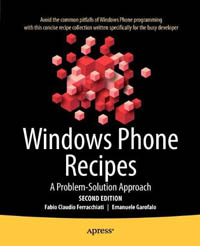 Windows Phone Recipes, 2nd Edition