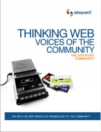 Thinking Web: Voices of the Community Free Ebook Thinking Web: Voices of the Community Free Ebook