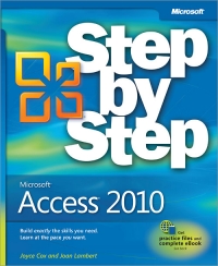 Microsoft Access 2010 Step by Step