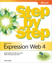 Microsoft Expression Web 4 Step by Step Free Ebook Microsoft Expression Web 4 Step by Step Free Ebook