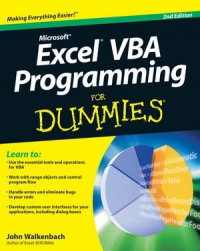 Excel VBA Programming For Dummies, 2nd Edition Free Ebook