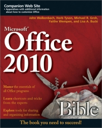Office 2010 Bible, 3rd Edition Free Ebook Office 2010 Bible, 3rd Edition Free Ebook