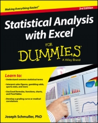 Statistical Analysis with Excel For Dummies, 3rd Edition Free Ebook